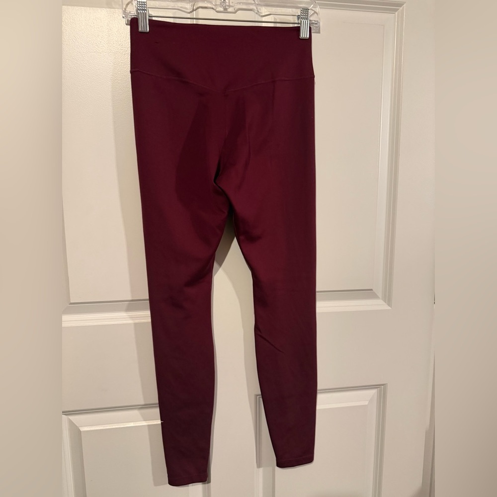 Nike Dri-Fit Burgundy Leggings - Picture 2 of 5